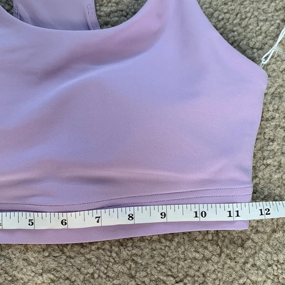 NWT Calme by Johnny Was endurance Sports Bra XS PRE lilac/purple - Picture 6 of 7
